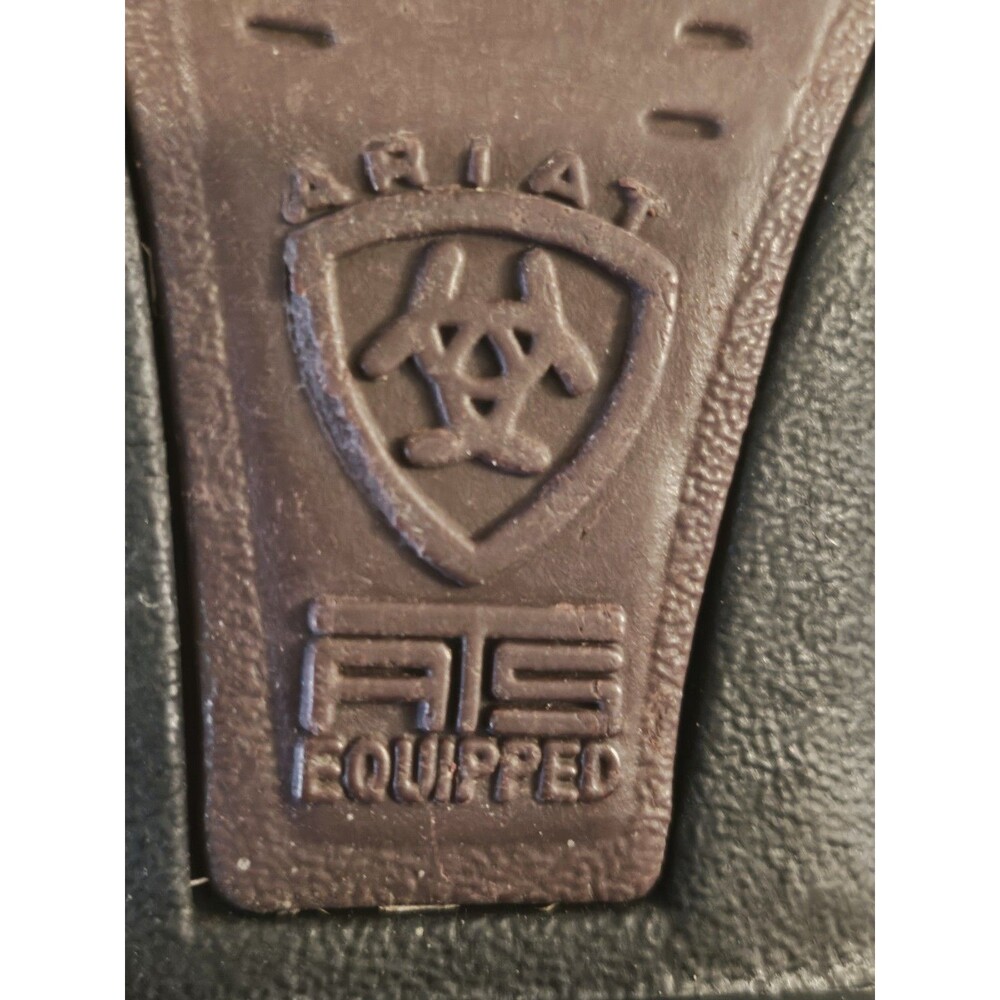 Ariat Men's Brown Leather Western Cowboy Boots Size 10.5 - Picture 7 of 7
